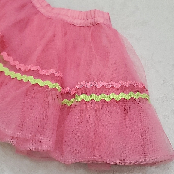 Gymboree Pink Tulle Skirt with Diaper Cover Baby Girl Size 6-12 Months - Picture 3 of 7